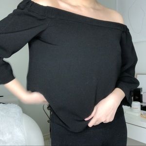 TIBI Off Shoulder Top